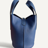 Bolsa Hermès In The Loop 18 Togo Bleu Com Ferragens Palladium