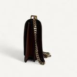 Bolsa Burberry Medium Flocked TB Monogram