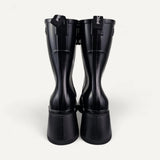 Bota Chloè Ankle Boots Slip-on Preta