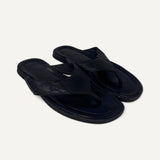 Slipper Gucci GG em Couro Preto
