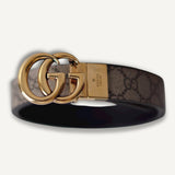 Cinto Gucci Reversible GG Marmont
