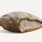 Bolsa Stella McCartney Falabella em Crochê Off-White