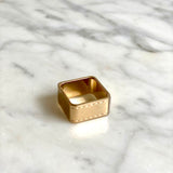 Anel de Twilly Hermès Bolduc 90 em Ferragens Permabrass