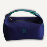 Bolsa Necessaire Hermès Bride-a-Brac Tote  Bleu Marine