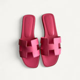 Sandália Hermès Oran Rose Sylvestre