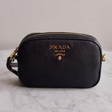 Bolsa Prada Camera Mini Preta