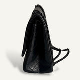 Bolsa Chanel 2.55 Reissue Preta com Ferragens Black