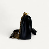 Bolsa Prada Diagramme Medium Flap Preta