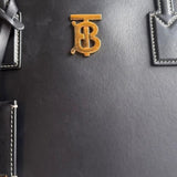 Bolsa Burberry TB Leather Tote Preta