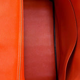 Bolsa Hermés Birkin 35 Croco Shiny Miel Orange com Ferragens Palladium