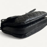 Bolsa Chanel Timeless Double Flap Maxi com Ferragens Prata
