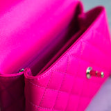 Bolsa Chanel Tiracolo Classic Top Handle Rosa