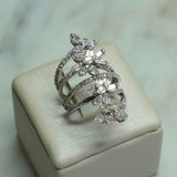 Anel Full Diamond com Baguetes P11,1 - 1,62CT