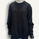 Pulôver Louis Vuitton Cashmere Cinza Monogram