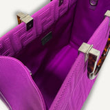 Bolsa Fendi Sunshine Shopper Tote Rosa Atoalhada