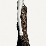 Vestido Dolce & Gabbana com Estampa de Onça