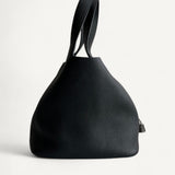 Bolsa Hermès Picotin 22 Clemence Noir com Ferragens Palladium