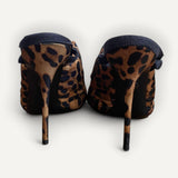 Sandália Dolce & Gabbana em Nylon com Estampa de Onça