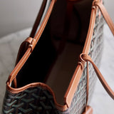 Bolsa Goyard Monograma Marrom Média