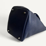 Bolsa Hermès Picotin 22 Blue Navy com Ferragens Palladium