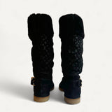 Bota Louis Vuitton Monograma Preto