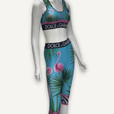 Short Dolce&Gabbana Sports Com estampa em flamingos