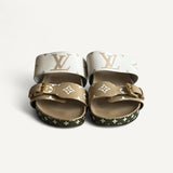 Flat Louis Vuitton Bom Dia Monogram