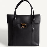 Bolsa Salvatore Ferragamo Sookie Tote Preta