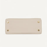 Bolsa Hermès Kelly 25 Togo Craie com Ferragens Gold