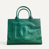 Bolsa Dolce & Gabbana DG Daily em Couro Verde