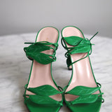 Sandália Gucci Crawford Knot Verde