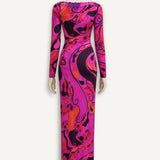Vestido Emilio Pucci Orquidea Print