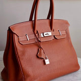 Bolsa Hermès Birkin 35 Togo Gold com Ferragens em Palladium