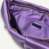 Bolsa Jimmy Choo Roxa Cetim