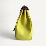 Bolsa Hermès Herbag 31 Jaune de Naples com Ferragens Palladium