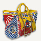 Bolsa Dolce & Gabbana Capri Caretto Canvas Estampadas