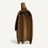 Bolsa Hermès Constance 18 Chevre Dore com Ferragens Gold