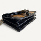 Bolsa Gucci Dionysus Phyton com Ferragens Prateadas