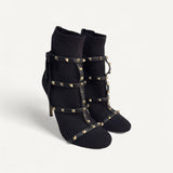 Bota Valentino Rockstud Preta