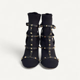 Bota Valentino Rockstud Preta
