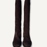 Bota Christian Dior D-Town Boot Suede Chocolate Brown