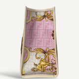 Bolsa Fendi X Versace Sunshine Tote Estampada