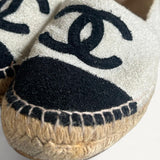 Espadrille Chanel Black & White