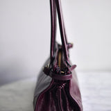 Bolsa Prada Bonnie Média Burgundy