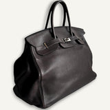 Bolsa Hermès Birkin 40 Togo Brow com  Ferragens Palladium