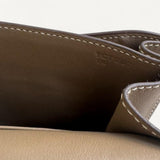 Bolsa  Hermès Constance 18 Swift Etoupe com Ferragens Gold