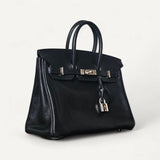 Bolsa Hermès Birkin 25 Epsom com Ferragens Palladium