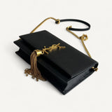 Bolsa Saint Laurent Kate Tassel Small Preta