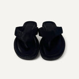 Slipper Gucci GG em Couro Preto