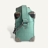 Bolsa Louis Vuitton Mini Soft Trunk em Croco Verde